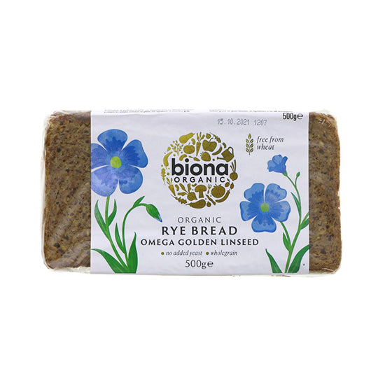 Org Omega Rye Bread
