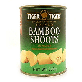 Halved Bamboo Shoots