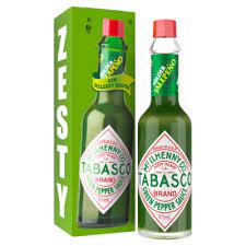 Tabasco Sauce Green