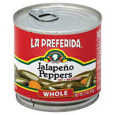 Whole Jalapenos Peppers - 198g - Taj Supermarket