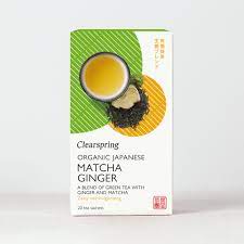 Org Matcha Ginger Tea