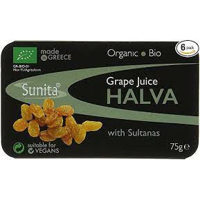 Org Grape Juice Halva With Sultanas