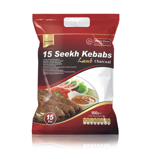 Lamb Seekh Kebabs - 15 Pieces